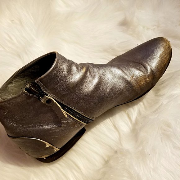 Marsèll SS05 Metallic Leather Boots - Picture 4 of 6